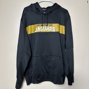 Nike NFL On Field Jacksonville Jaguars Black Hoodie XL Pullover Sweatshirt